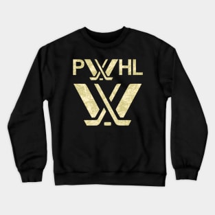 Pwhl Logo Distressed effect Crewneck Sweatshirt